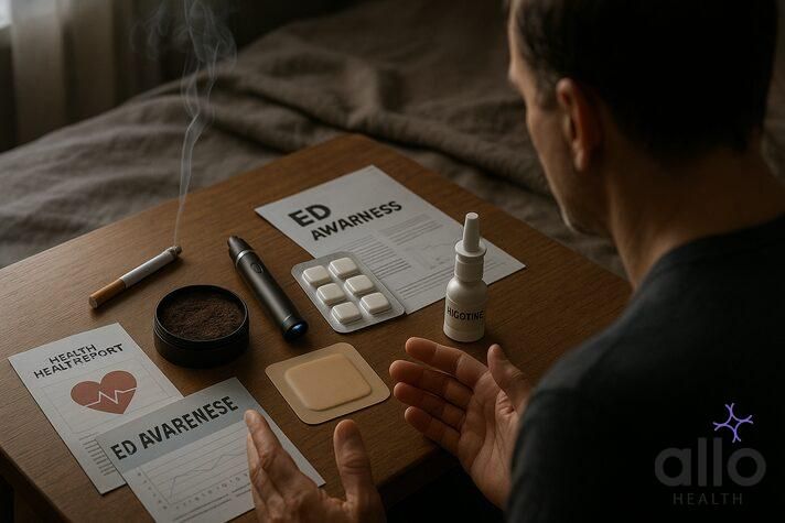 does nicotine cause erectile dysfunction