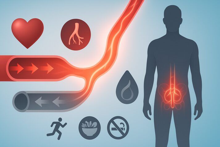 Blood Flow and Erectile Dysfunction: How Circulation Affects Performance