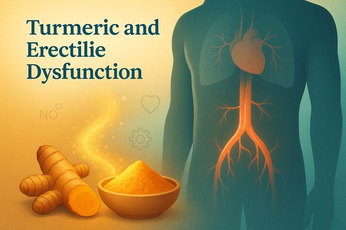 Turmeric and Erectile Dysfunction: Uses and Benefits of Curcumin on Sexual Health