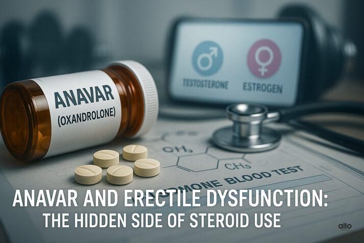 Anavar (Oxandrolone) and Erectile Dysfunction: Steroid Use and Risks