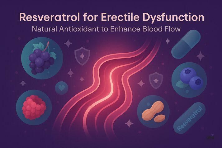 Resveratrol for Erectile Dysfunction: Natural Antioxidant to Enhance Blood Flow