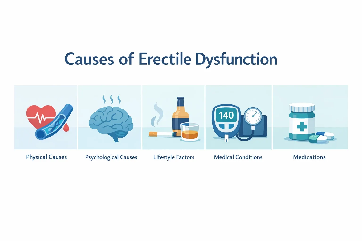 Causes of Erectile Dysfunction