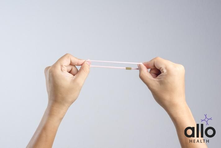 rubber band on penis