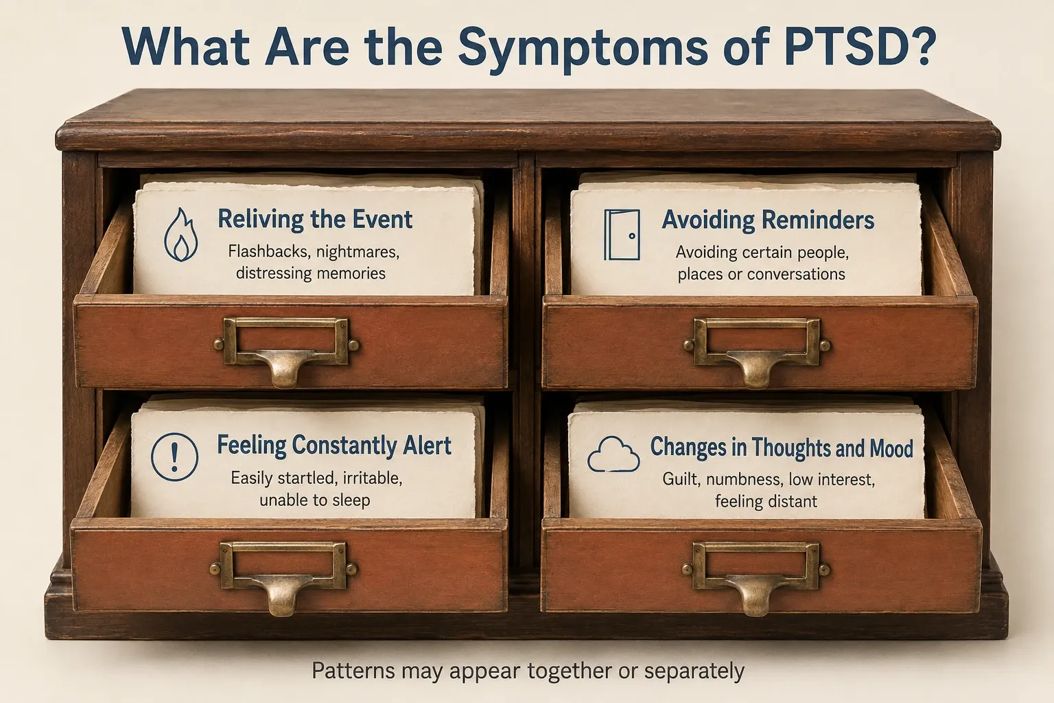 Symptoms of PTSD