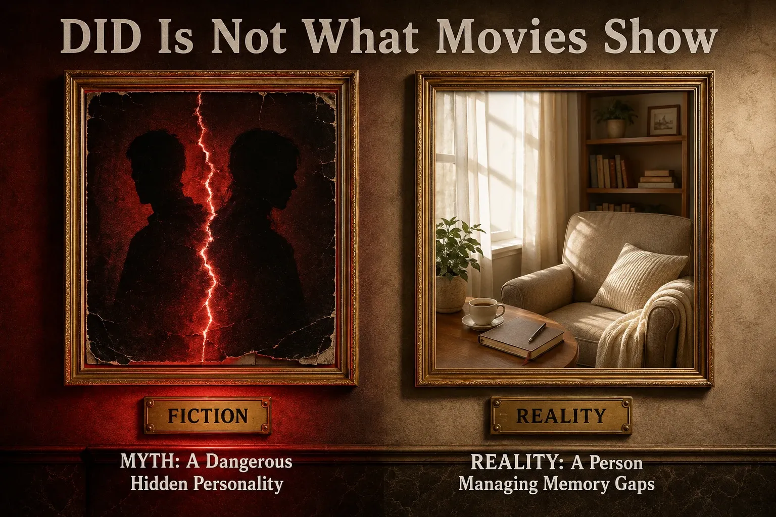 DID myths versus the reality of memory gaps