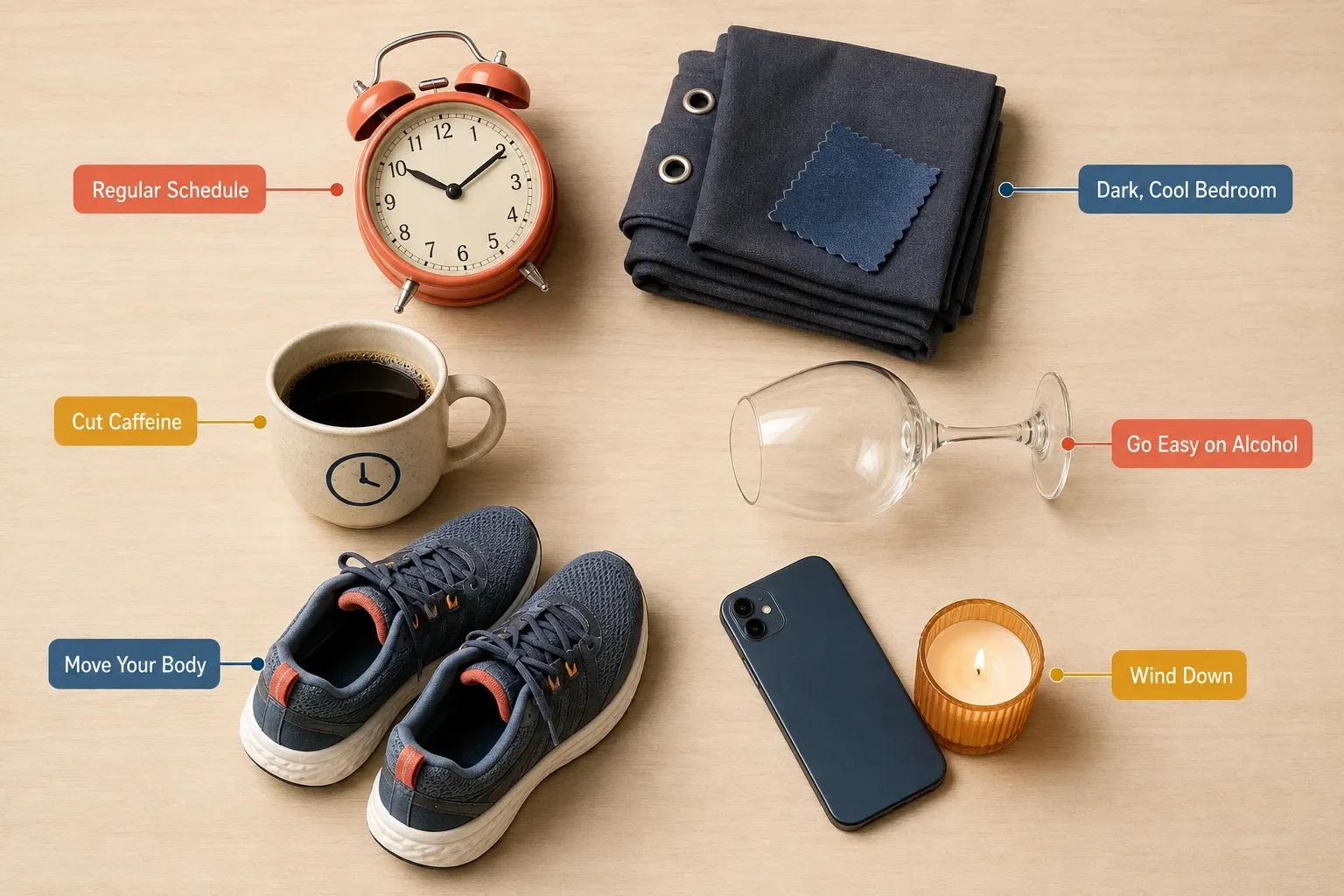 6 core habits of good sleep hygiene