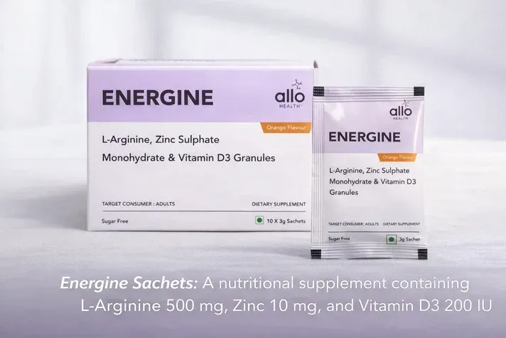 Energine Sachets: उपयोग, सही मात्रा और Composition की पूरी जानकारी