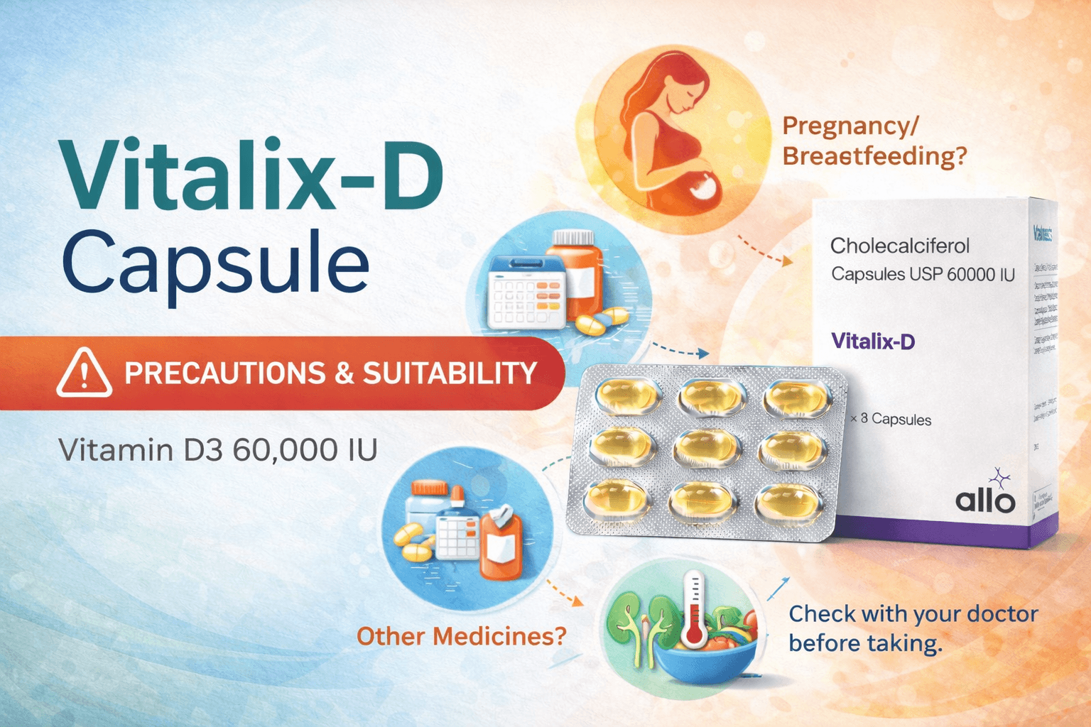 Vitalix-D Capsule Precautions & Who Should Avoid It