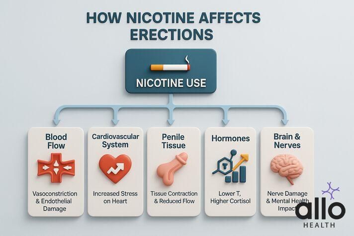 does nicotine cause erectile dysfunction
