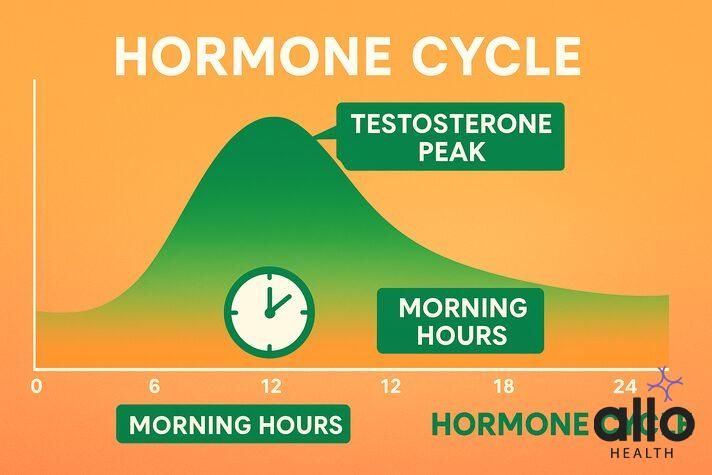 Testosterone hormone cycle aur morning erection chart