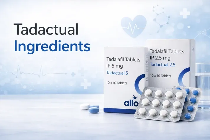 Tadactual Ingredients
