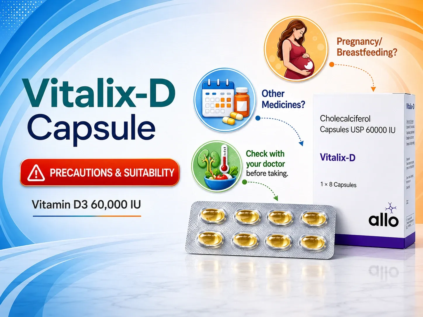 Vitalix-D Capsule Precautions & Who Should Avoid It