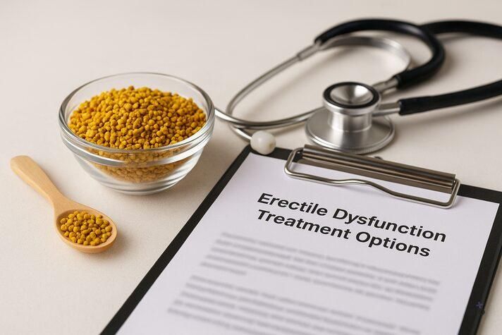 is bee pollen good for erectile dysfunction