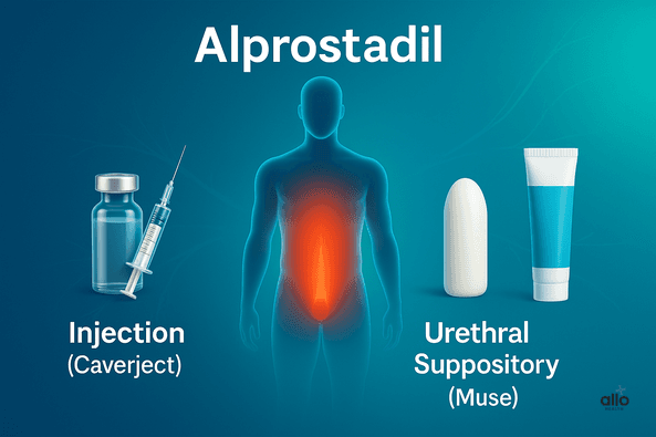अलप्रोस्टाडिल: इरेक्टाइल डिसफंक्शन के लिए सुरक्षित और प्रभावी दवा