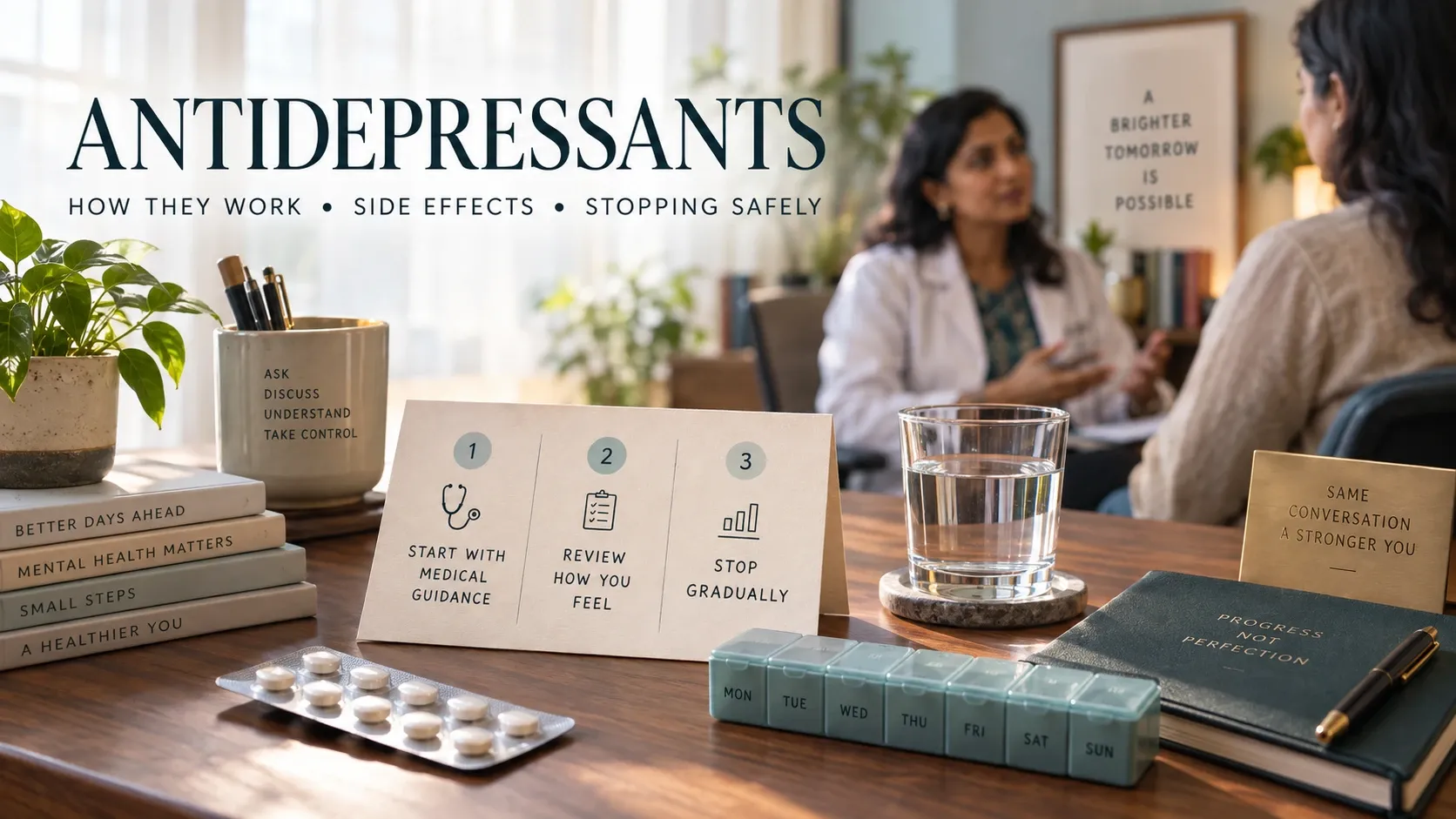 Antidepressants: How They Work, Side Effects and Stopping Safely