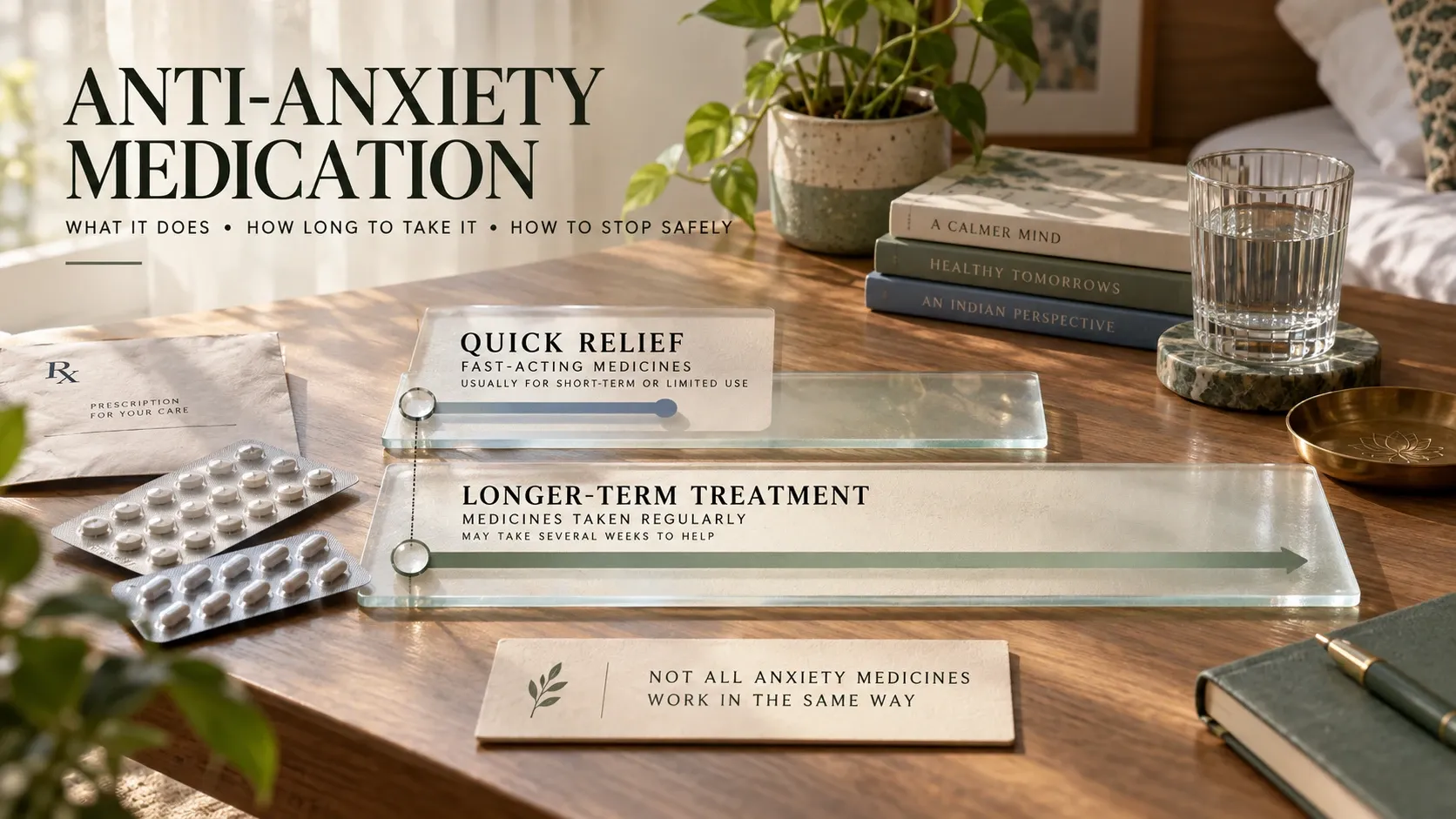Anti-Anxiety Medication: The Two Types, the Time Limit and How to Stop