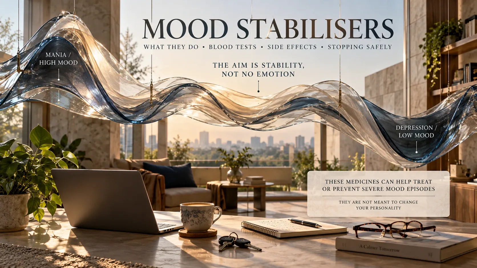 Mood Stabilisers: What They Do, the Blood Tests and How Long You Take Them