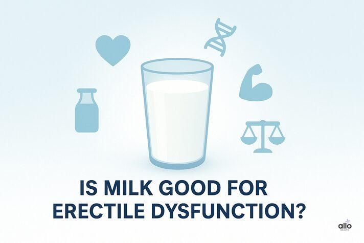 Milk for Erectile Dysfunction: Benefits and Effects on Sexual Health