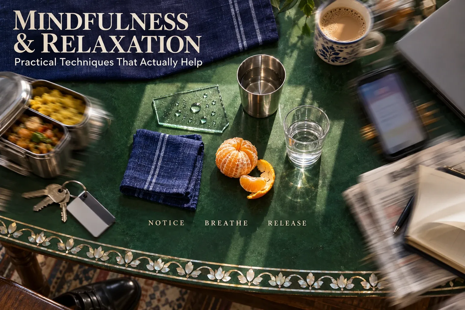Mindfulness and Relaxation Techniques for Anxiety: A Practical Guide
