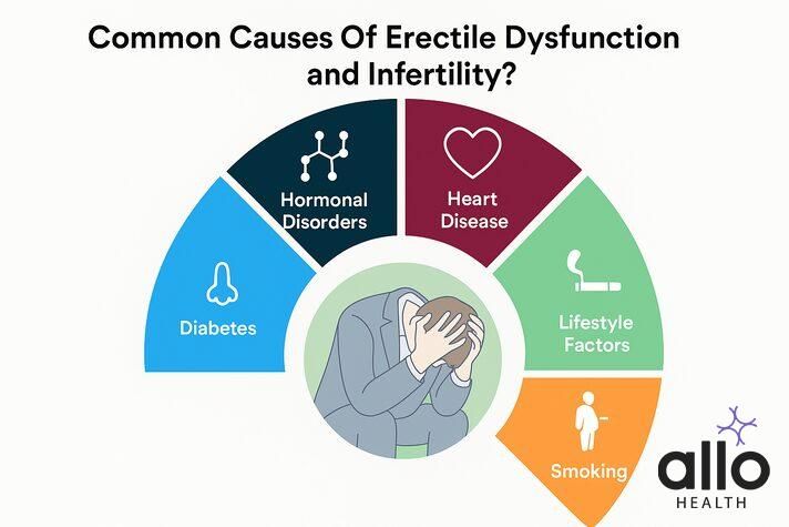 Can Erectile Dysfunction Cause Infertility: 5 Common Causes