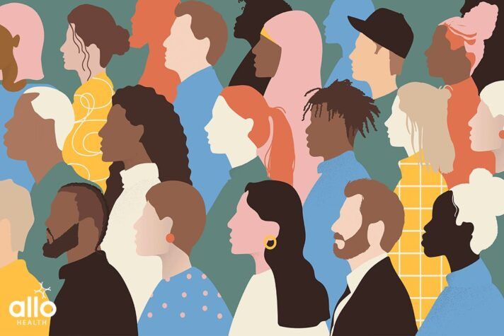 group of different people man and women of diverse society, cultural identity, differing religious beliefs and sexual orientations, nations unity, Managing Hepatitis E: Coping and Psychological Support