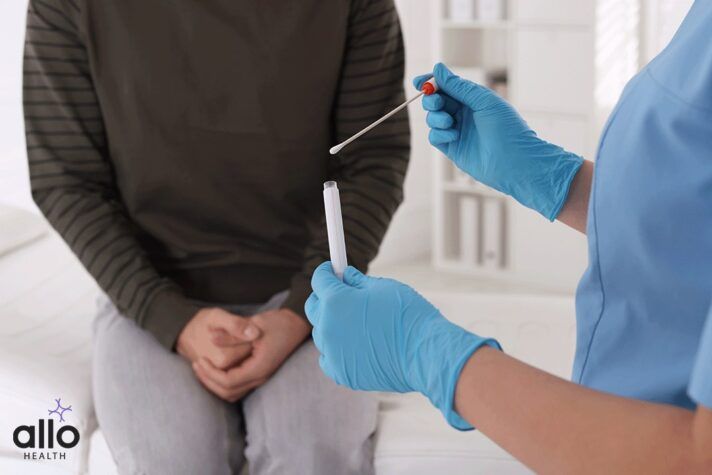 लिम्फोग्रानुलोमा वेनेरियम (LGV) की जाँच और निदान