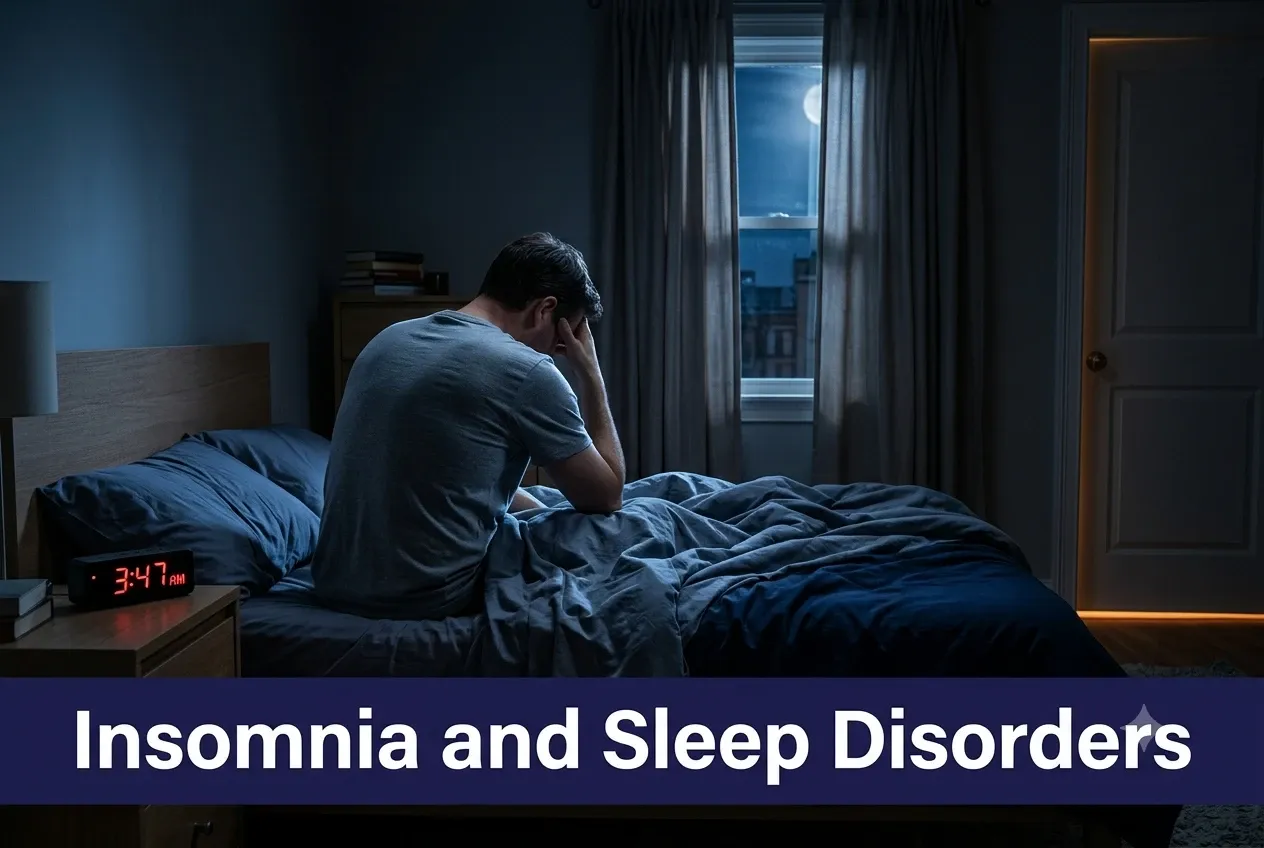 Insomnia and Sleep Disorders: Causes, Symptoms, and Treatment