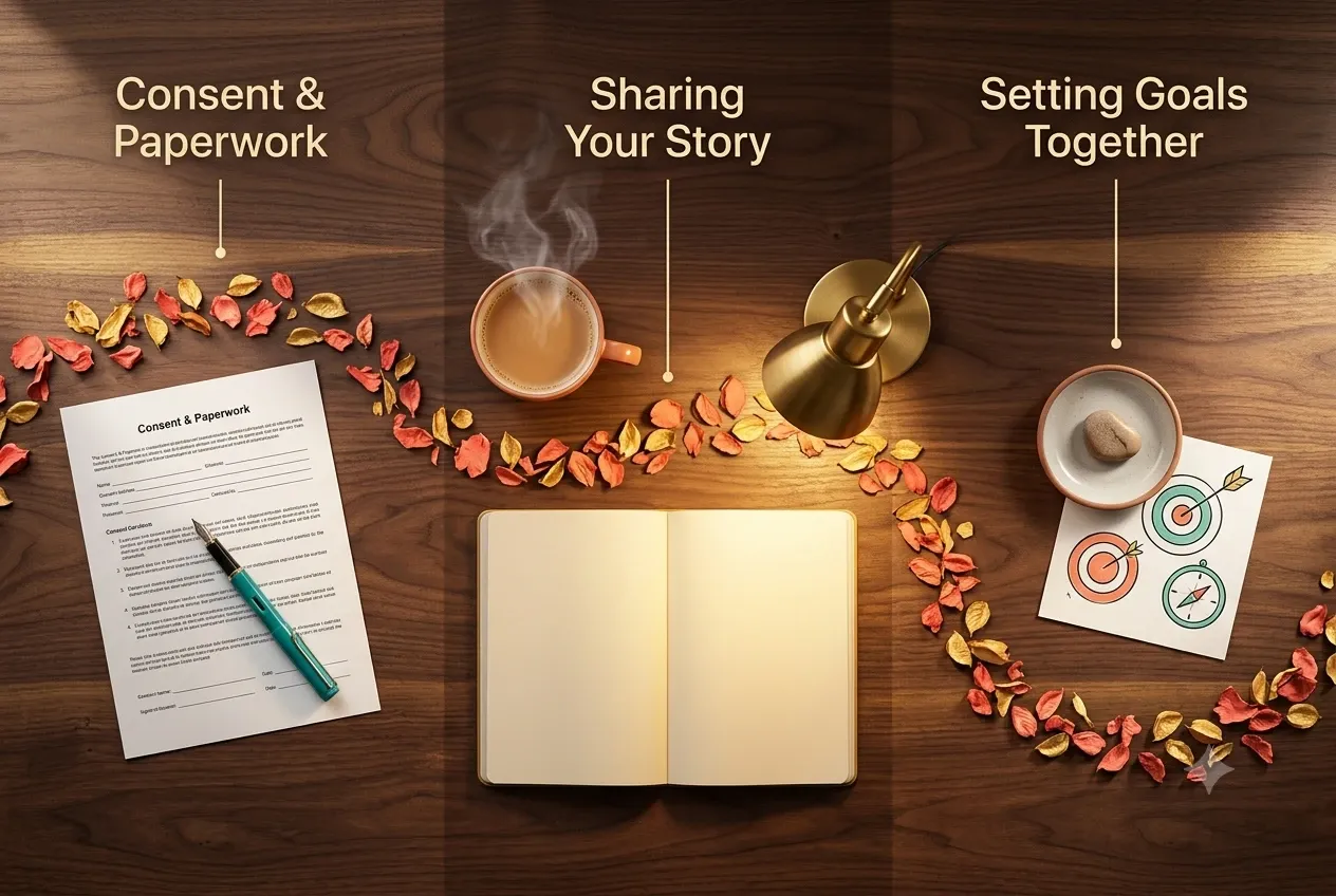 What to expect in your first counselling session