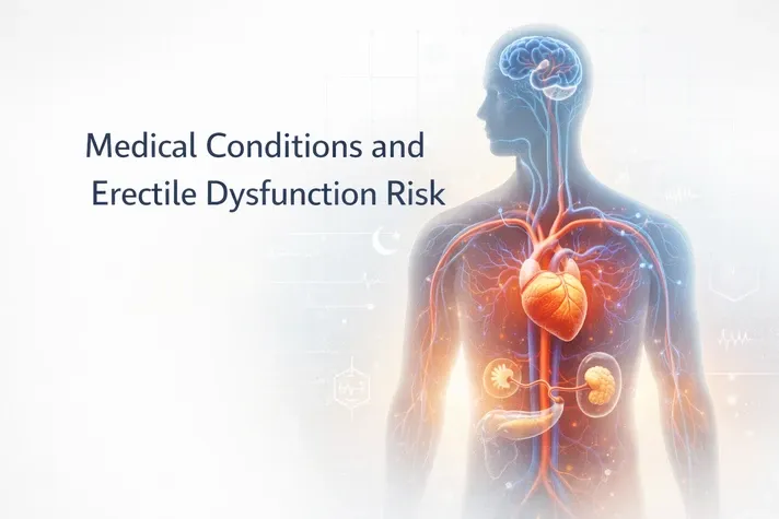 Medical Conditions That Increase Erectile Dysfunction Risk