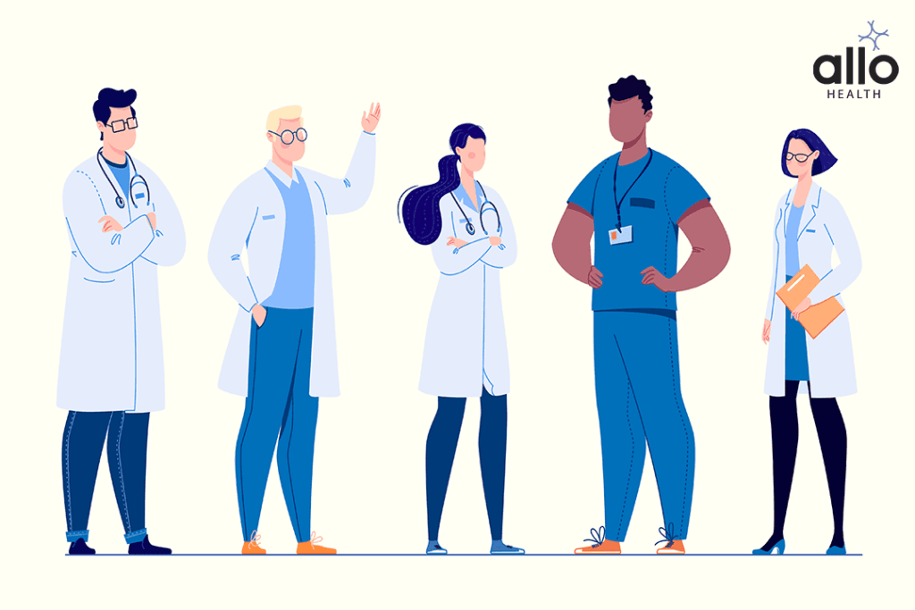 Doctors in cartoon discussing about the treatment of Low Libido