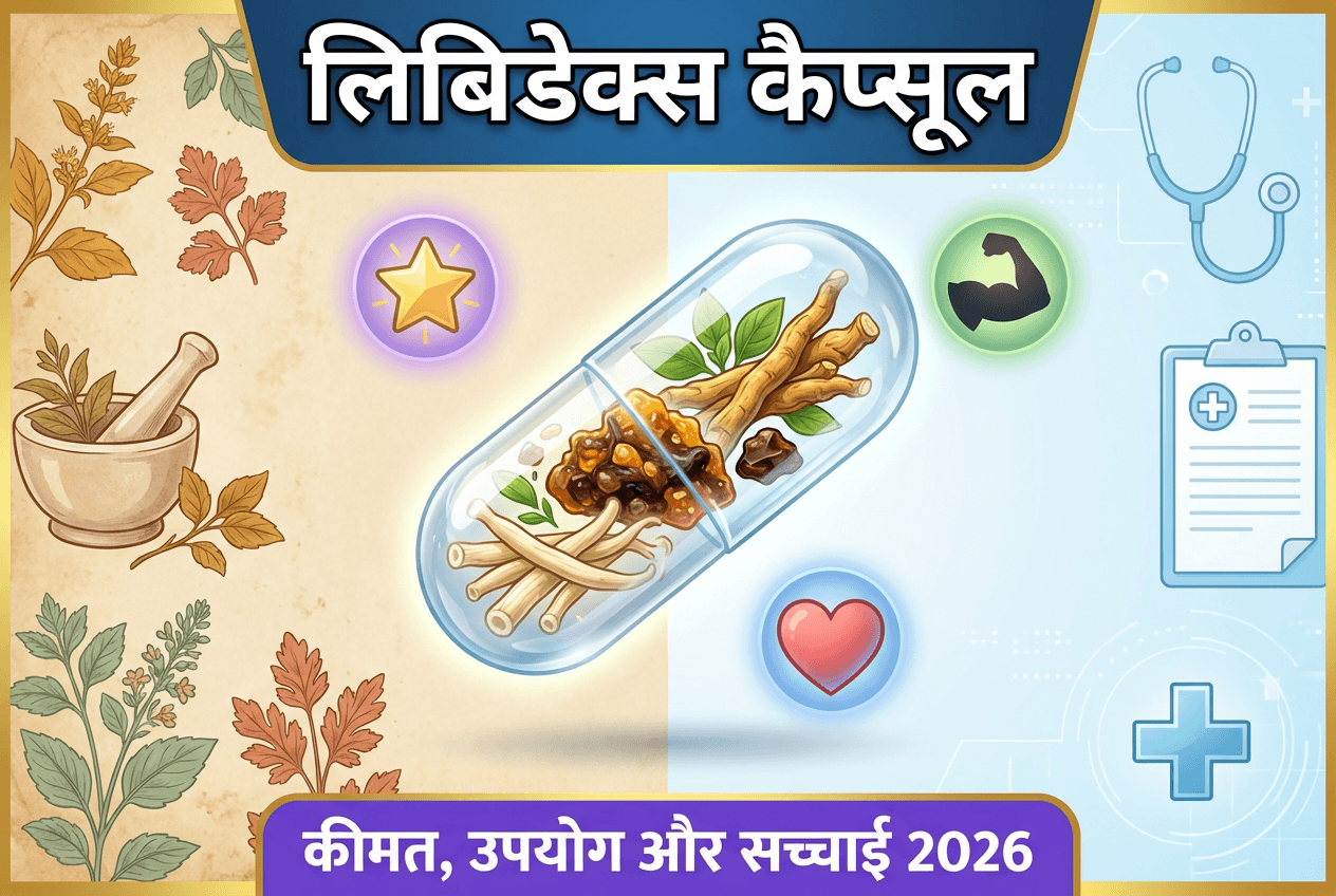 लिबिडेक्स कैप्सूल के उपयोग, फायदे, साइड इफेक्ट्स और डोज़