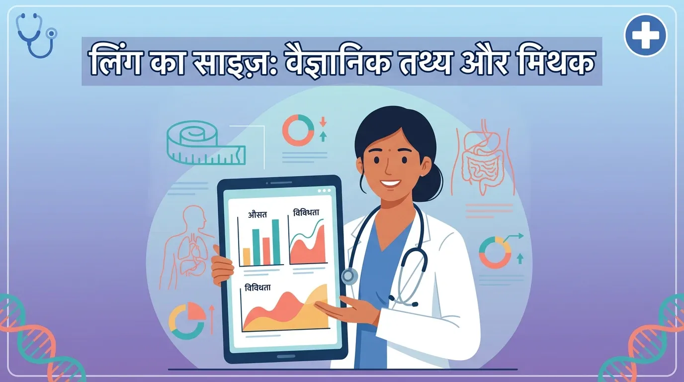 लिंग का साइज़: नॉर्मल कितना होता है, कैसे चेक करें और क्या बढ़ाना सच में संभव है?