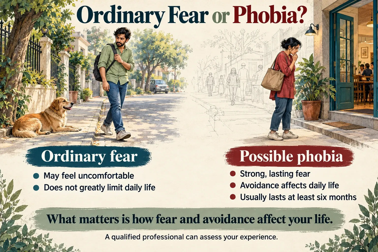 ordinary fear or phobia?