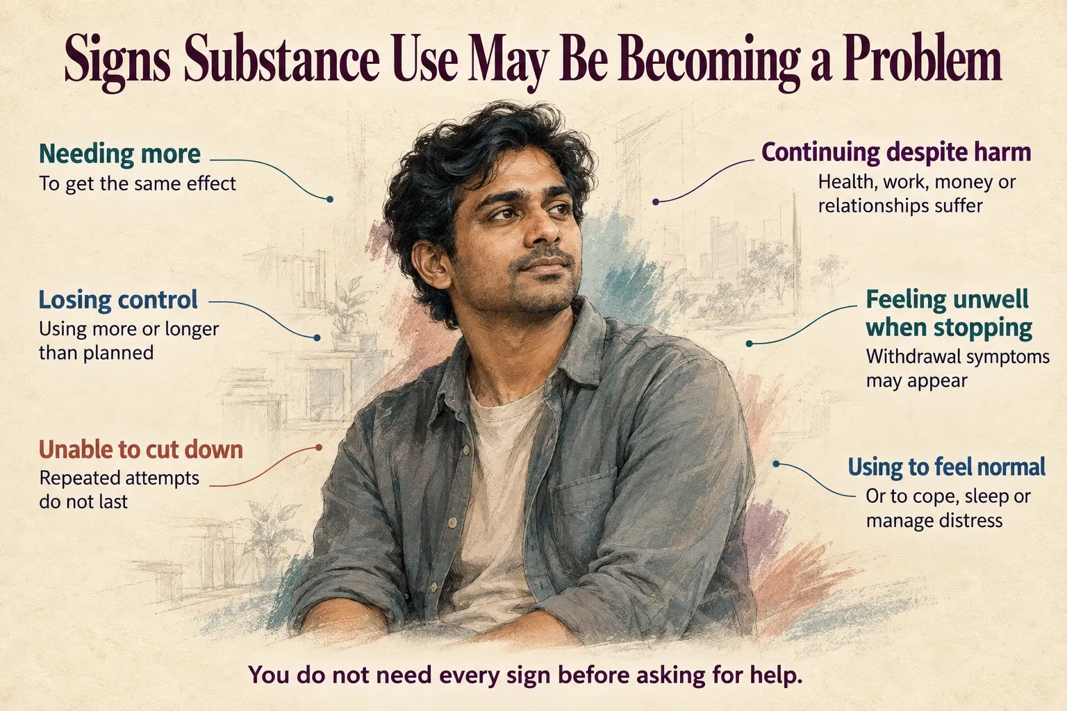 signs substance use may be becoming a problem