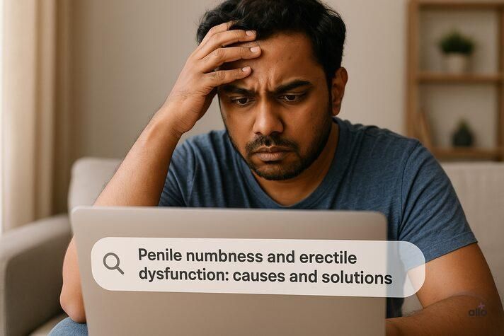 Penile Numbness and Erectile Dysfunction: Causes and Solutions