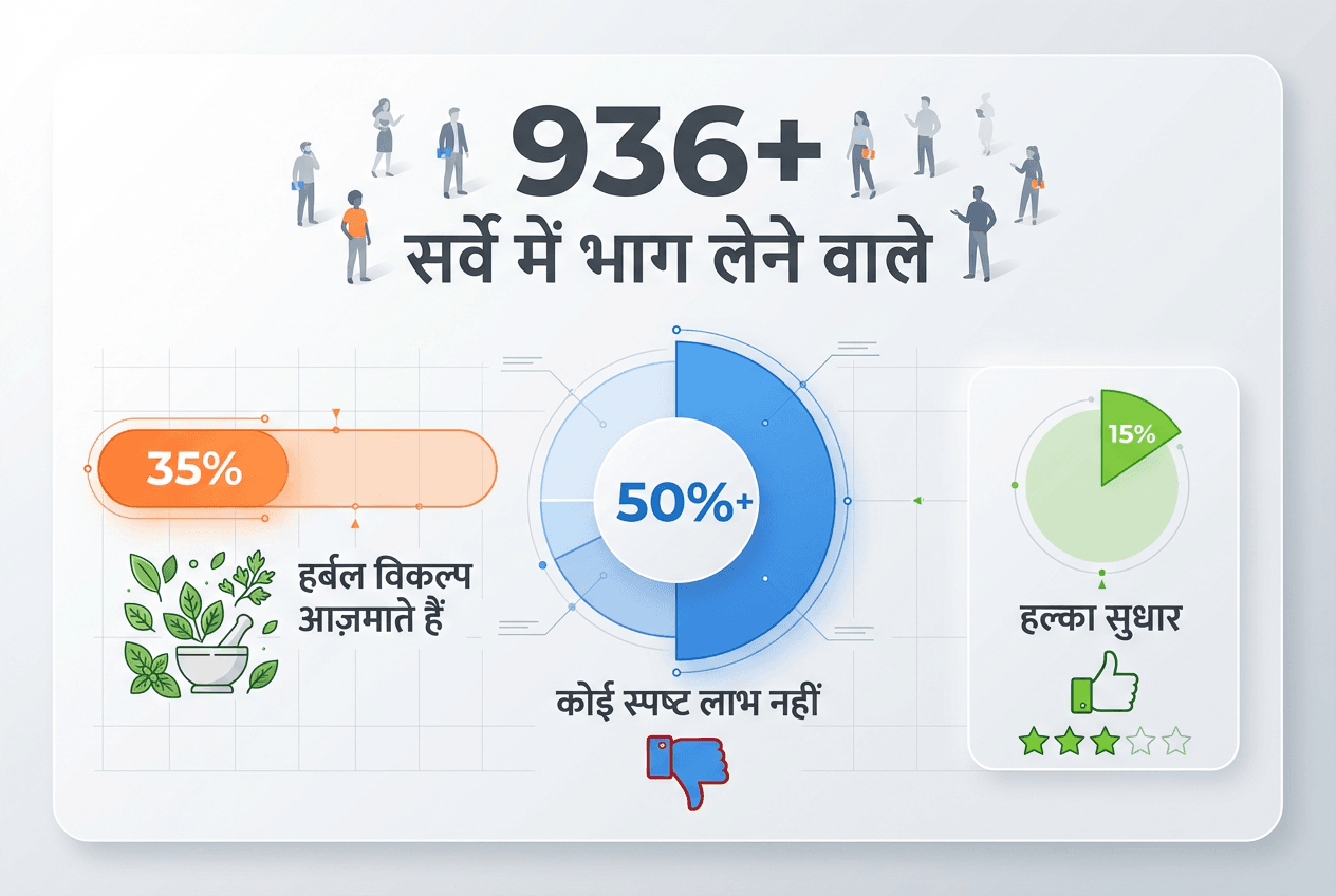 Libidex capsule survey data showing 936+ users and mixed results
