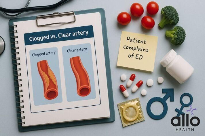 Cholesterol and Erectile Dysfunction: Link, Causes, Treatment and Diet