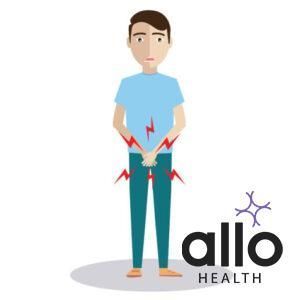 man with hands holding his crotch and need to pee or bladder problem, sick man prostate cancer, prostate inflammation, how to delay ejaculation premature ejaculation, fertility, erection. Anxious about ejaculating in the toilet