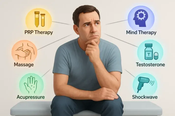 Erectile Dysfunction Therapies: A Complete guide to All types of Impotence Therapies