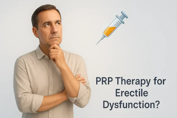 PRP (Platelet-Rich Plasma) Treatment for Erectile Dysfunction: How It Works