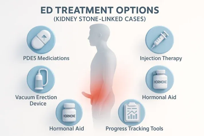 can kidney stones cause ed 