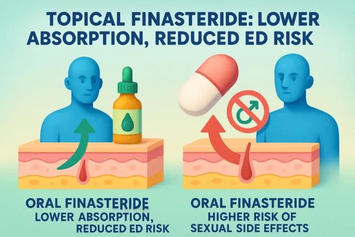 topical finasteride erectile dysfunction 