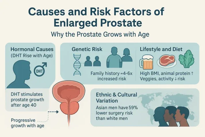 does an enlarged prostate affect a man sexually 