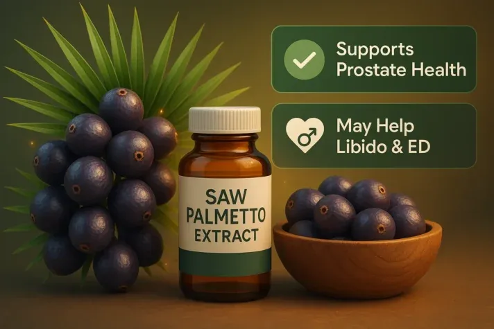 saw palmetto for erection 