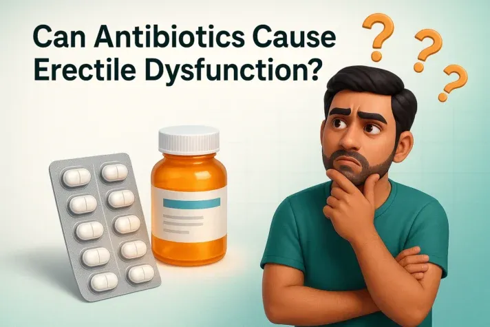 Can Antibiotics Cause Erectile Dysfunction? Temporary or Serious?