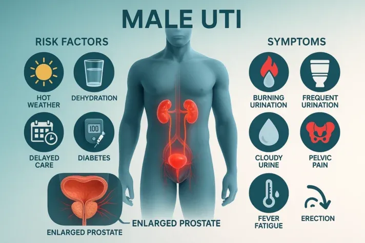 does uti cause erectile dysfunction 