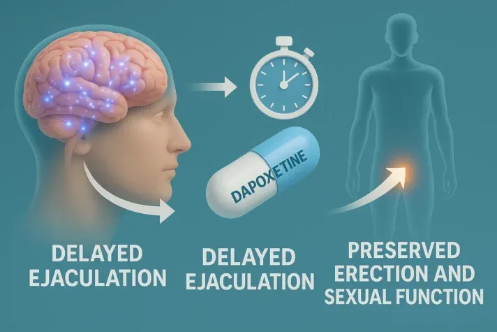 does dapoxetine cause erectile dysfunction 