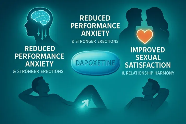 does dapoxetine cause erectile dysfunction 
