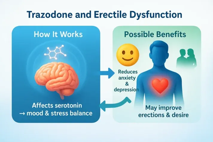 trazodone for erectile dysfunction 