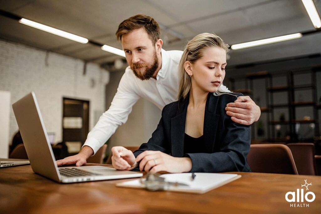 man holding woman shoulder without her willingness - Non-Consensual Sex Scenarios